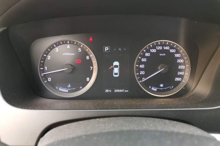 Used Hyundai Sonata 2015 1.6T GLX Advanced Model Instrument Cluster