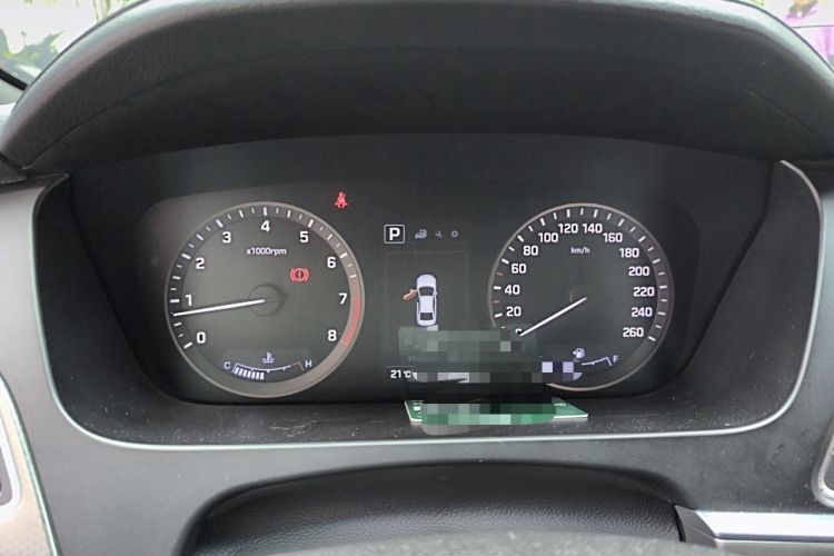Used Hyundai Sonata 2015 1.6T GLX Advanced Model Instrument Cluster