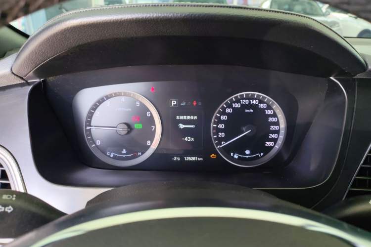 Used Hyundai Sonata 2015 1.6T GLX Advanced Model Instrument Cluster