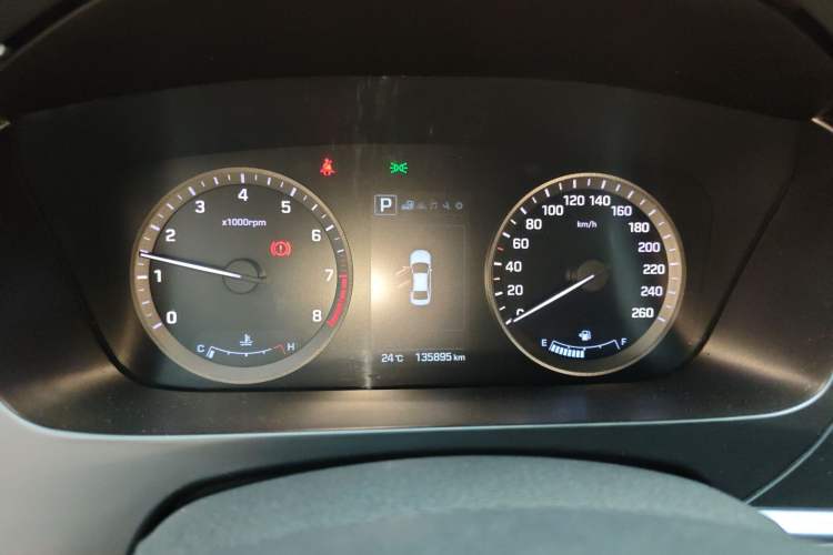 Used Hyundai Sonata 2015 1.6T DLX Prestige Model Instrument Cluster