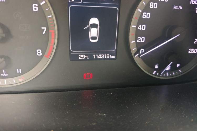 Used Hyundai Sonata 2015 1.6T GS Fashion Edition Odometer Close Up