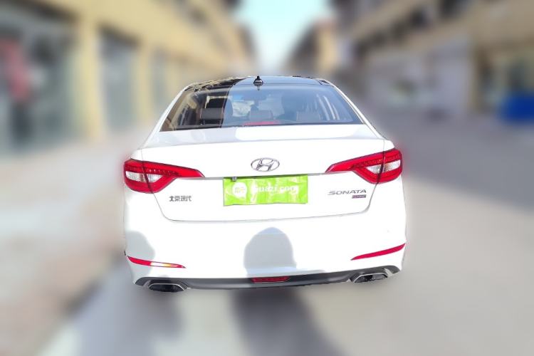 Used Hyundai Sonata 2015 1.6T GLX Advanced Model Rear