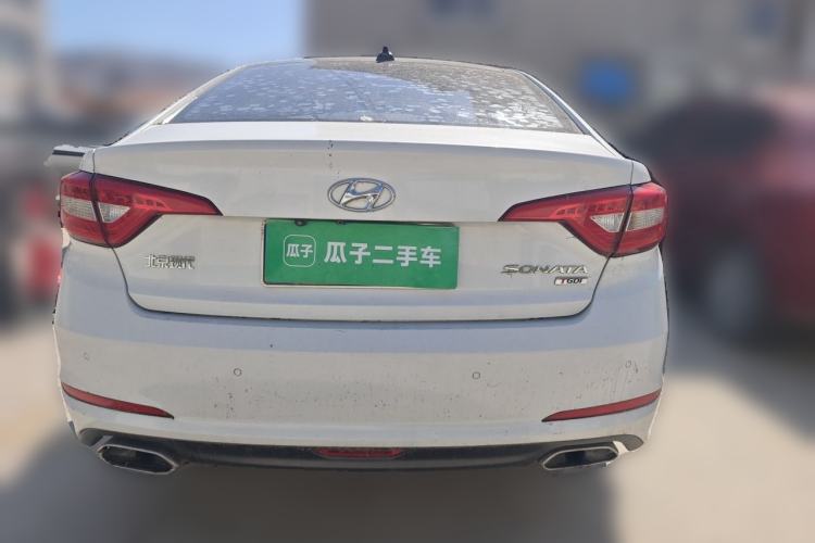 Used Hyundai Sonata 2015 1.6T GLX Advanced Model Rear