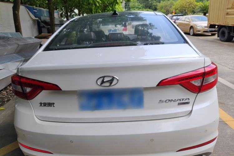 Used Hyundai Sonata 2015 1.6T GLX Advanced Model Rear