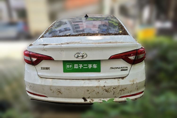 Used Hyundai Sonata 2015 1.6T GLX Advanced Model Rear