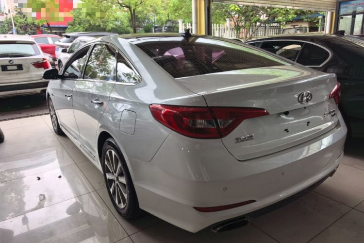 Used Hyundai Sonata 2015 1.6T GLS Smart Model Rear Left 45 Deg