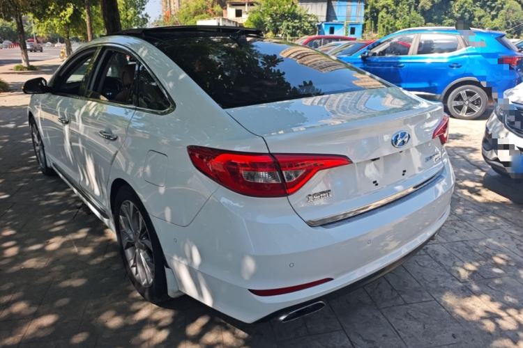 Used Hyundai Sonata 2015 2.4L TOP Flagship Edition Rear Left 45 Deg