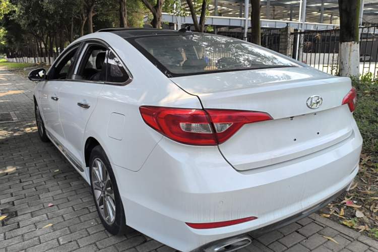 Used Hyundai Sonata 2015 1.6T GLS Smart Model Rear Left 45 Deg
