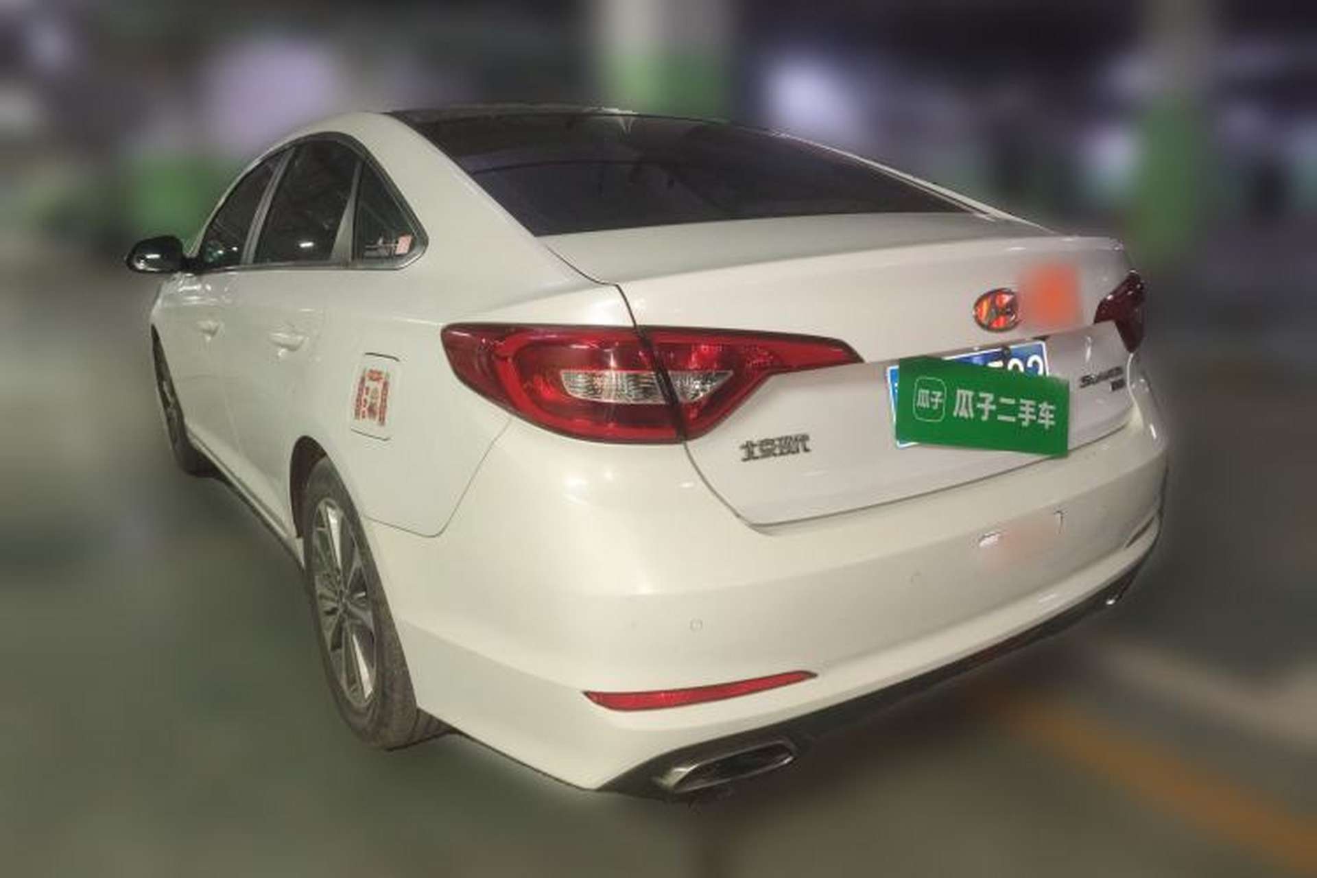 Used Hyundai Sonata 2015 1.6T GS Fashion Edition Rear Left 45 Deg