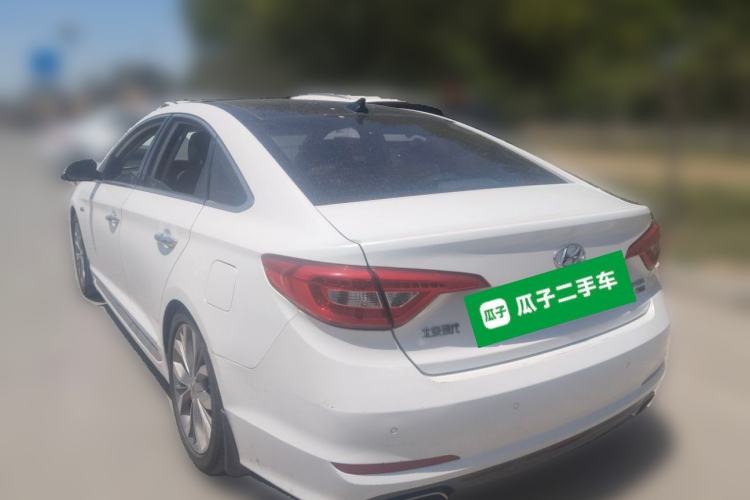 Used Hyundai Sonata 2015 1.6T DLX Prestige Model Rear Left 45 Deg