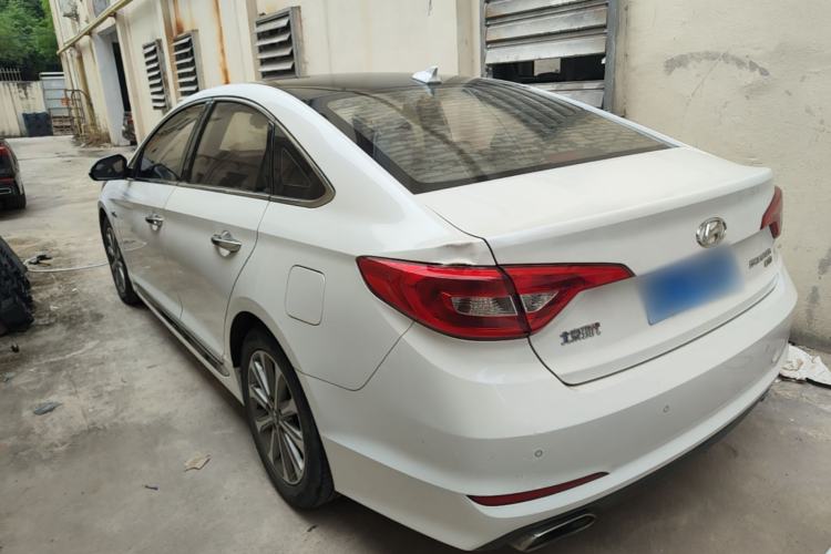 Used Hyundai Sonata 2015 1.6T GLS Smart Model Rear Left 45 Deg