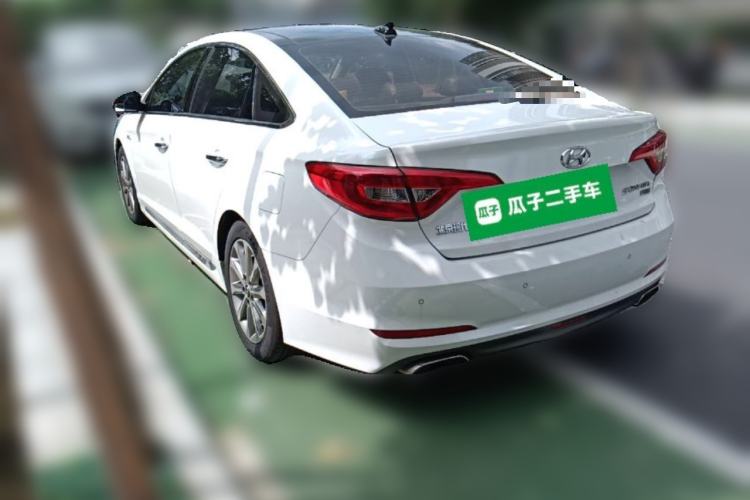Used Hyundai Sonata 2015 1.6T GLS Smart Model Rear Left 45 Deg
