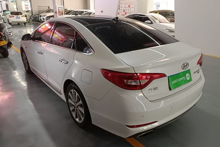 Used Hyundai Sonata 2015 1.6T GLS Smart Model Rear Left 45 Deg