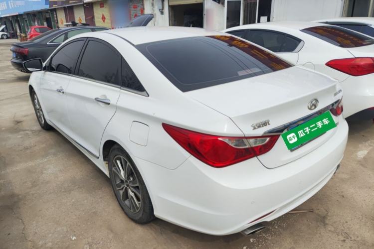 Used Hyundai Sonata 2015 Classic 2.4L Automatic Leading Edition China IV Standard Rear Left 45 Deg
