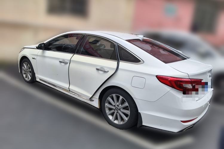 Used Hyundai Sonata 2015 1.6T GLS Smart Model Rear Left 45 Deg