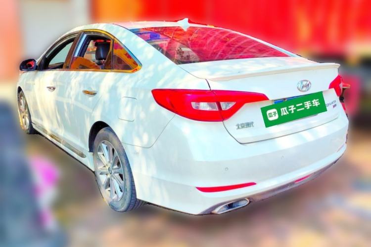 Used Hyundai Sonata 2015 1.6T GLS Smart Model Rear Left 45 Deg