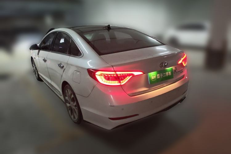 Used Hyundai Sonata 2015 1.6T DLX Prestige Model Rear Left 45 Deg