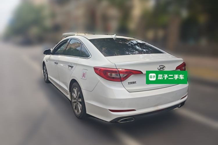 Used Hyundai Sonata 2015 1.6T GLS Smart Model Rear Left 45 Deg