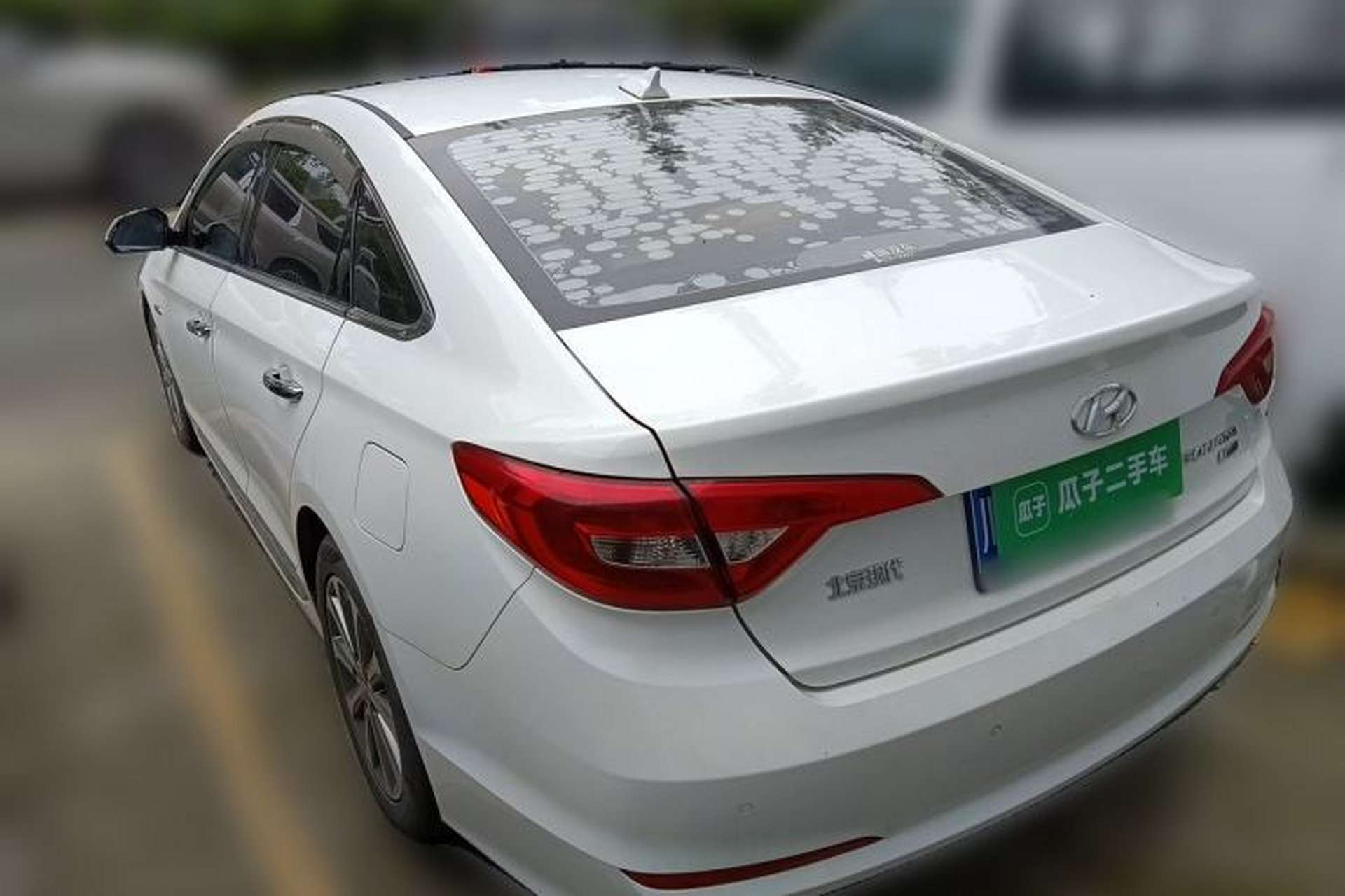 Used Hyundai Sonata 2015 1.6T GLS Smart Model Rear Left 45 Deg