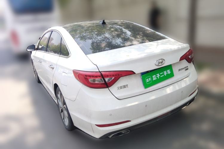 Used Hyundai Sonata 2015 1.6T DLX Prestige Model Rear Left 45 Deg