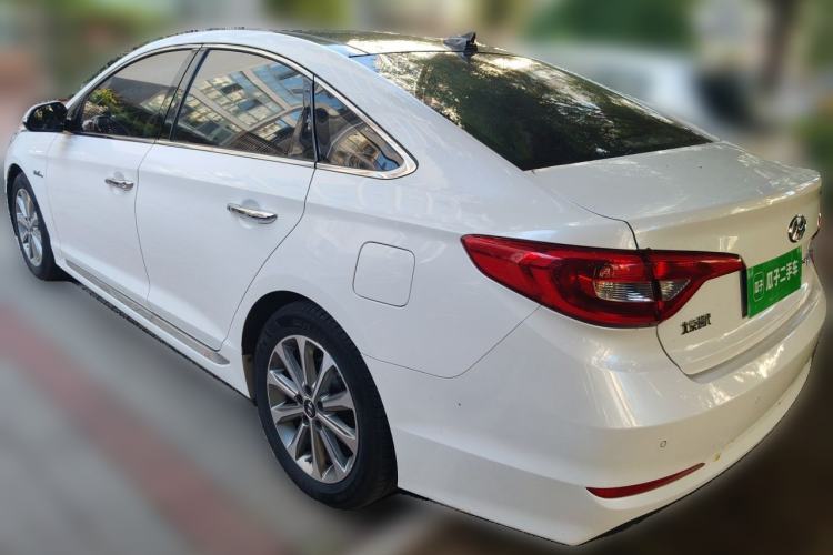 Used Hyundai Sonata 2015 1.6T GLS Smart Model Rear Left 45 Deg