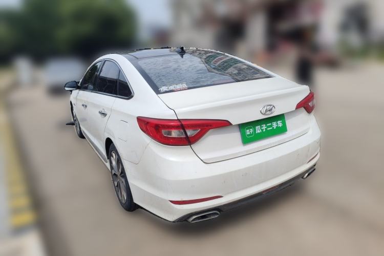 Used Hyundai Sonata 2015 1.6T DLX Prestige Model Rear Left 45 Deg