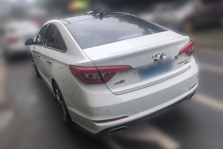 Used Hyundai Sonata 2015 1.6T DLX Prestige Model Rear Left 45 Deg