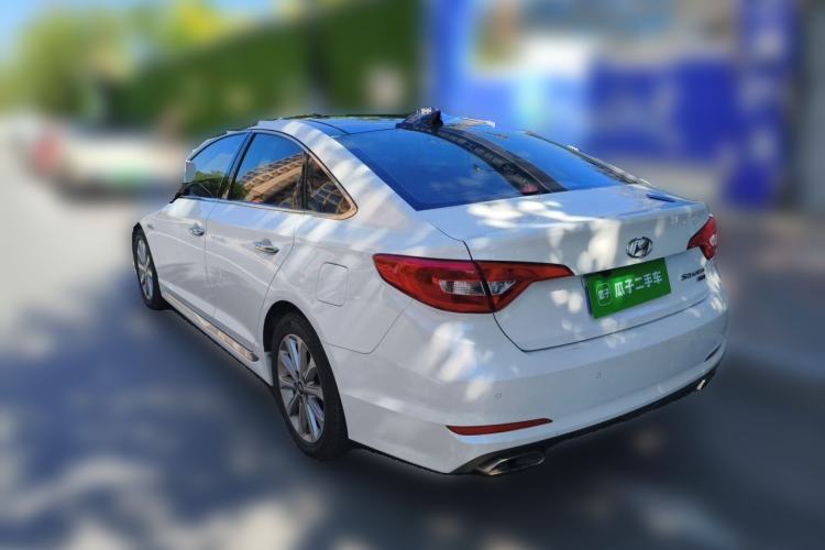 Used Hyundai Sonata 2015 1.6T GLS Smart Model Rear Left 45 Deg
