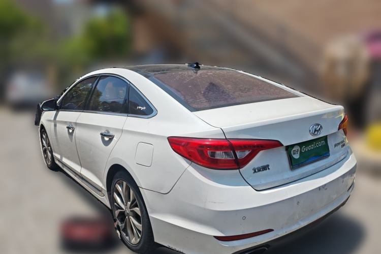 Used Hyundai Sonata 2015 1.6T DLX Prestige Model Rear Left 45 Deg