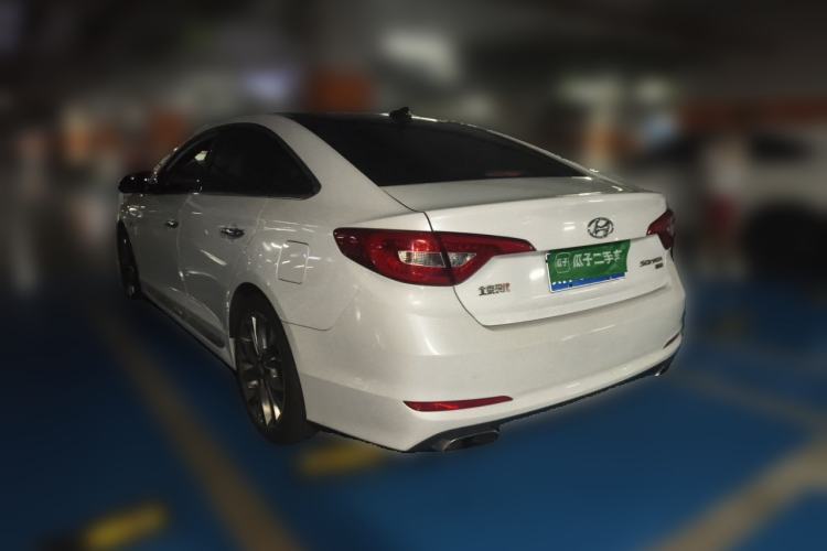 Used Hyundai Sonata 2015 1.6T DLX Prestige Model Rear Left 45 Deg