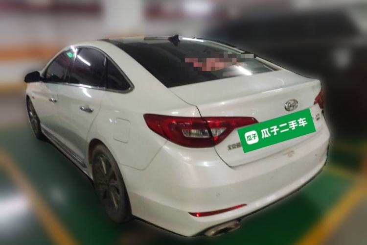 Used Hyundai Sonata 2015 1.6T GLS Smart Model Rear Left 45 Deg