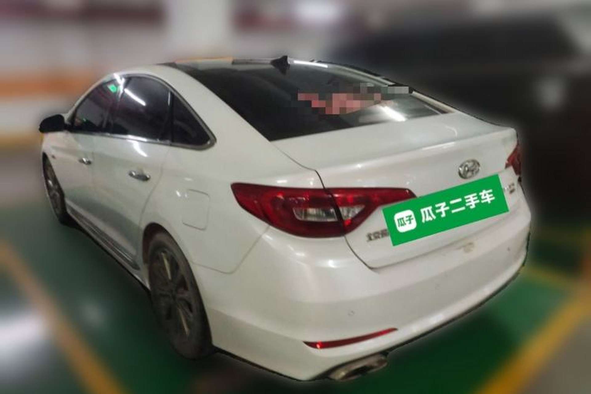 Used Hyundai Sonata 2015 1.6T GLS Smart Model Rear Left 45 Deg