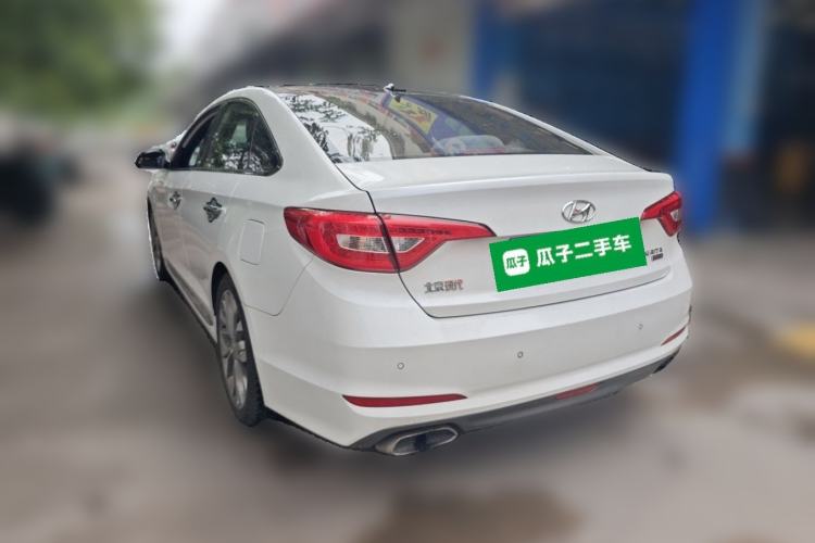 Used Hyundai Sonata 2015 1.6T DLX Prestige Model Rear Left 45 Deg