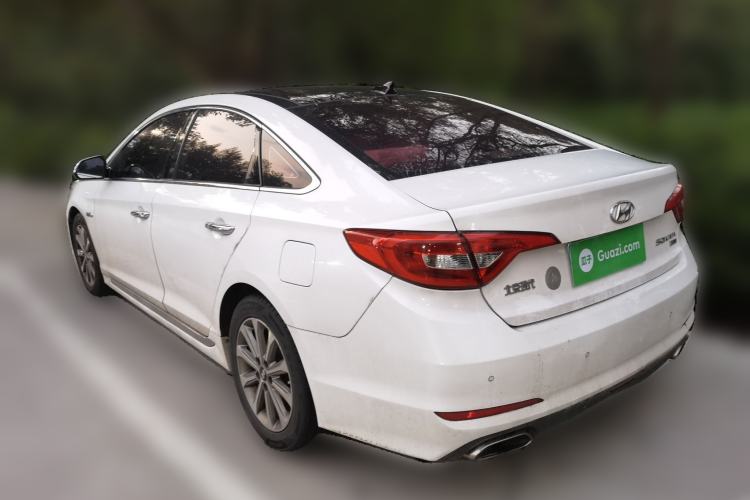 Used Hyundai Sonata 2015 1.6T GLS Smart Model Rear Left 45 Deg