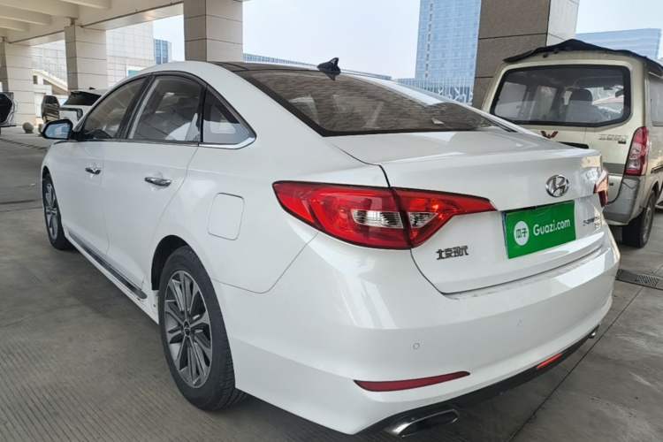 Used Hyundai Sonata 2015 1.6T GLS Smart Model Rear Left 45 Deg