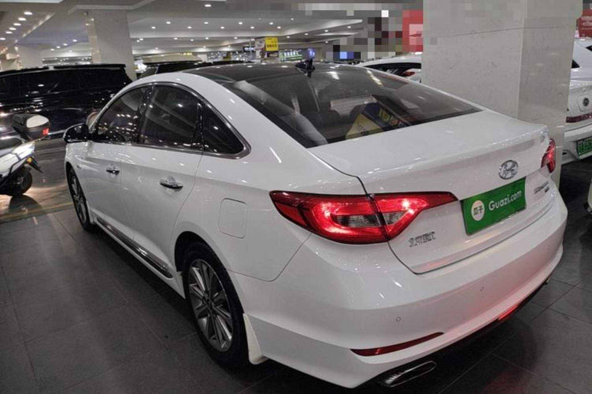 Used Hyundai Sonata 2015 1.6T GLS Smart Model Rear Left 45 Deg