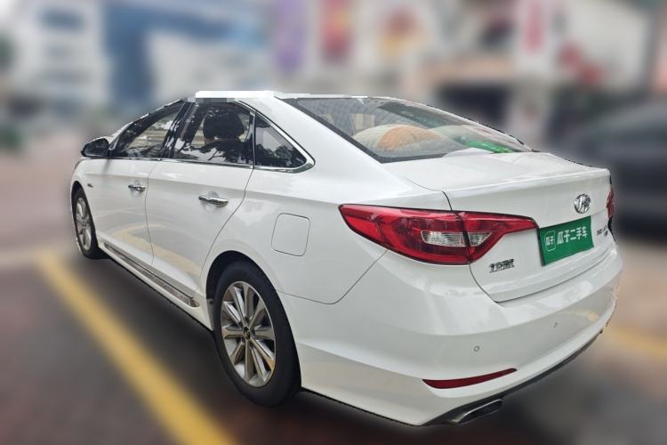 Used Hyundai Sonata 2015 1.6T GLS Smart Model Rear Left 45 Deg