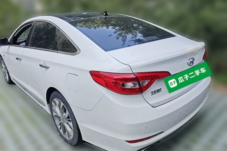 Used Hyundai Sonata 2015 1.6T DLX Prestige Model Rear Left 45 Deg