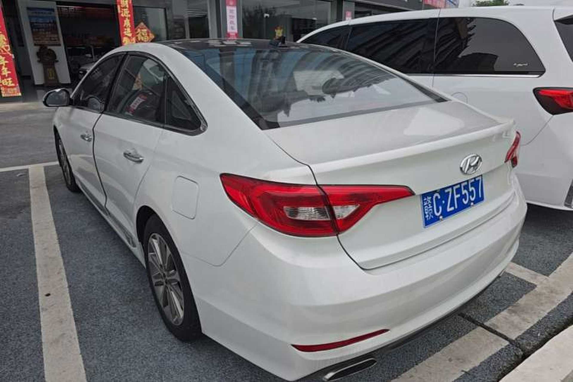 Used Hyundai Sonata 2015 1.6T GLS Smart Model Rear Left 45 Deg