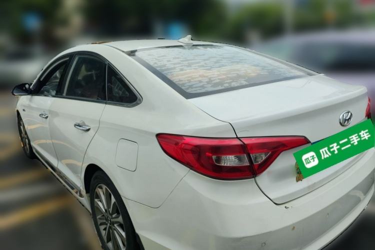 Used Hyundai Sonata 2015 1.6T GLS Smart Model Rear Left 45 Deg