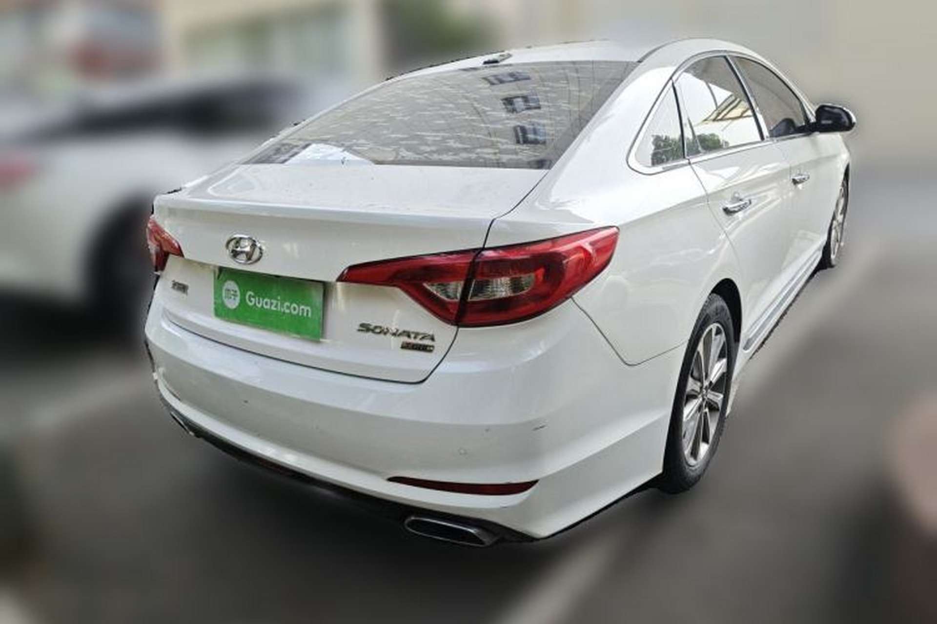 Used Hyundai Sonata 2015 1.6T GLS Smart Model Rear Right 45 Deg