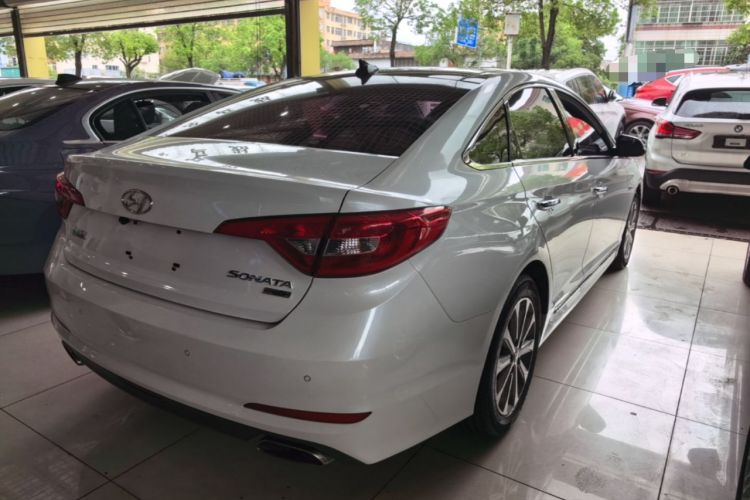 Used Hyundai Sonata 2015 1.6T GLS Smart Model Rear Right 45 Deg