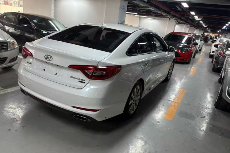 Used Hyundai Sonata 2015 1.6T GLS Smart Model Rear Right 45 Deg