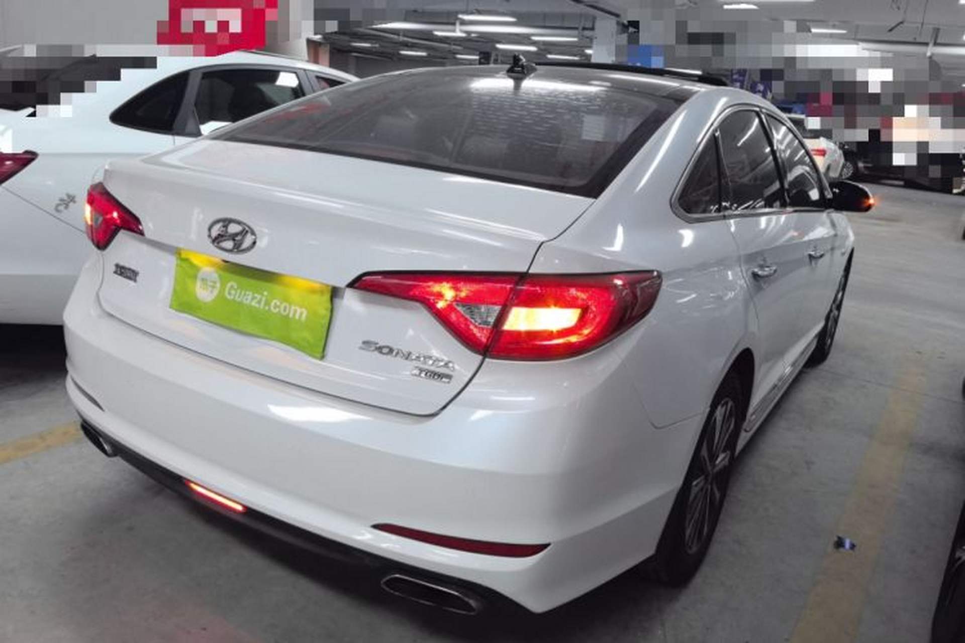 Used Hyundai Sonata 2015 1.6T GLS Smart Model Rear Right 45 Deg
