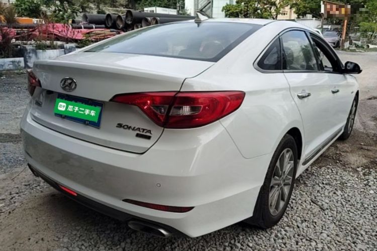 Used Hyundai Sonata 2015 1.6T GLS Smart Model Rear Right 45 Deg