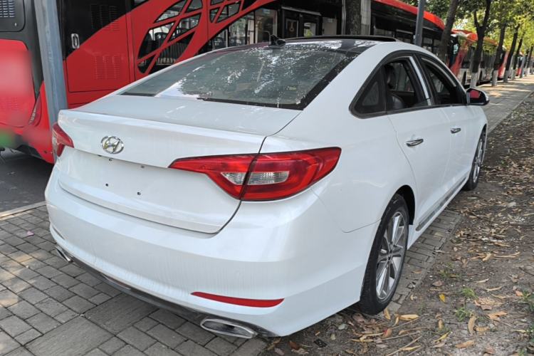 Used Hyundai Sonata 2015 1.6T GLS Smart Model Rear Right 45 Deg