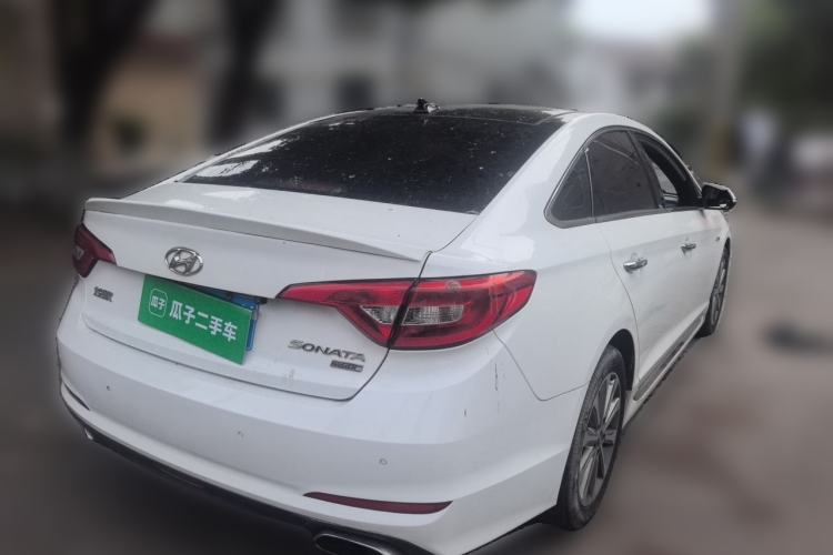 Used Hyundai Sonata 2015 1.6T GLS Smart Model Rear Right 45 Deg