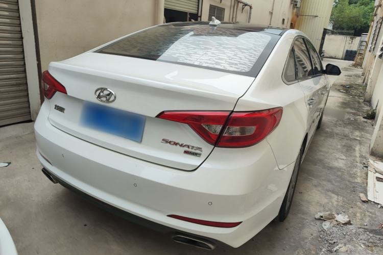 Used Hyundai Sonata 2015 1.6T GLS Smart Model Rear Right 45 Deg