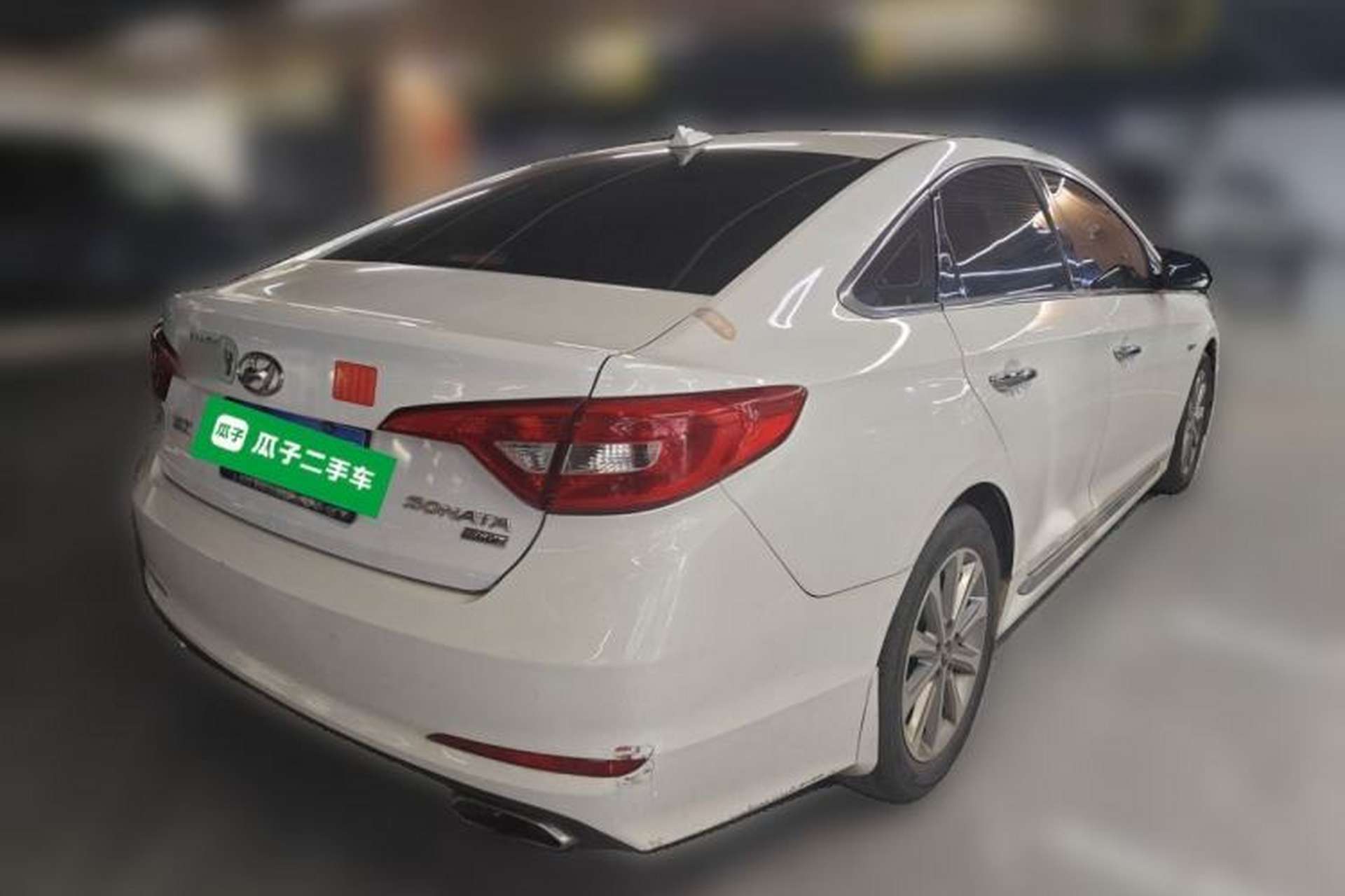 Used Hyundai Sonata 2015 1.6T GLS Smart Model Rear Right 45 Deg