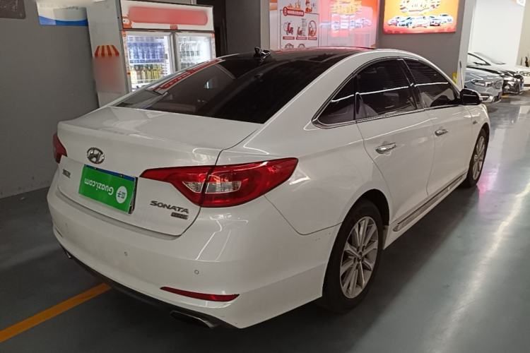 Used Hyundai Sonata 2015 1.6T GLS Smart Model Rear Right 45 Deg
